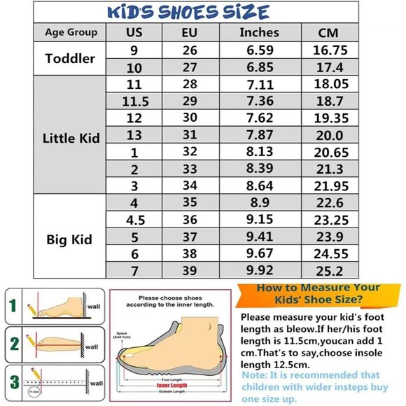 Kids Blue/Grey Casual Lightweight Breathable Classic Adjustable Running Sneaker - Picture 2 of 7